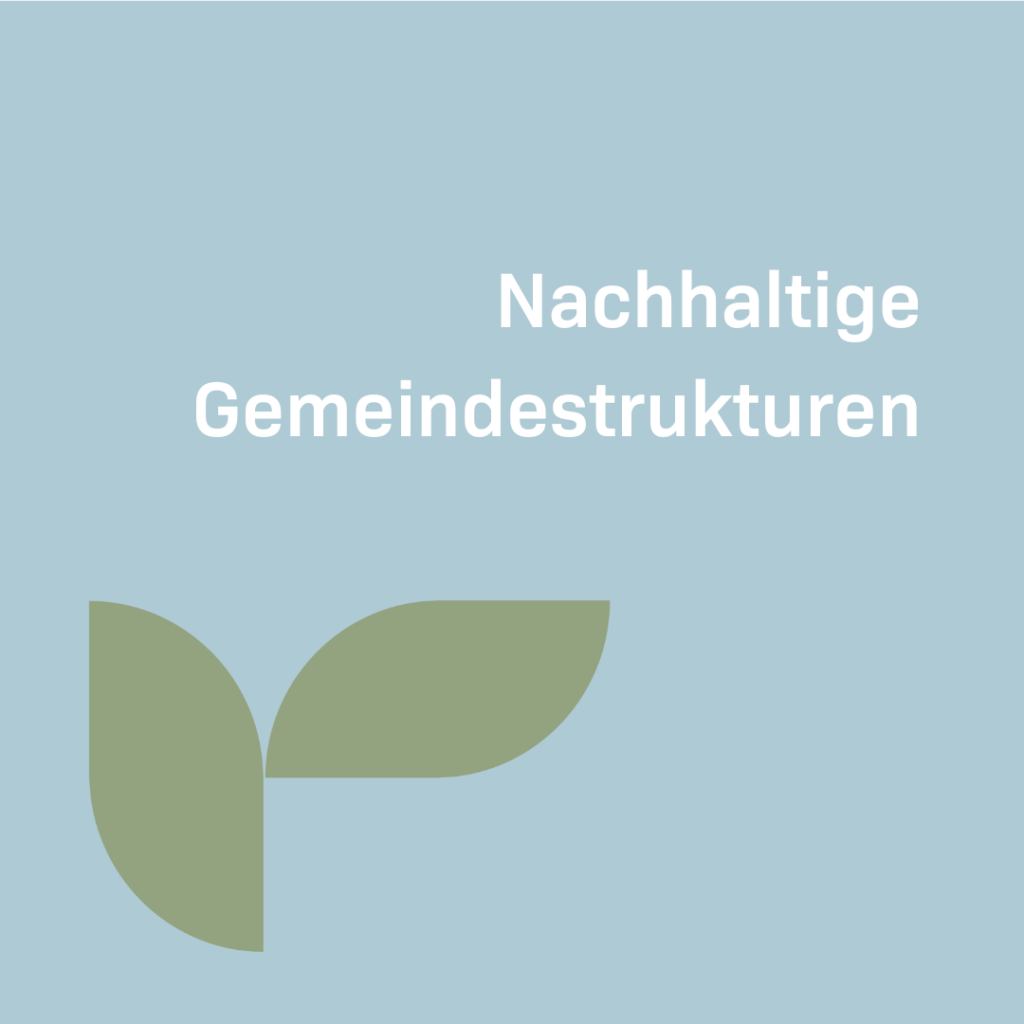 Symboldbild "Nachhaltige Gemeindestrukturen"